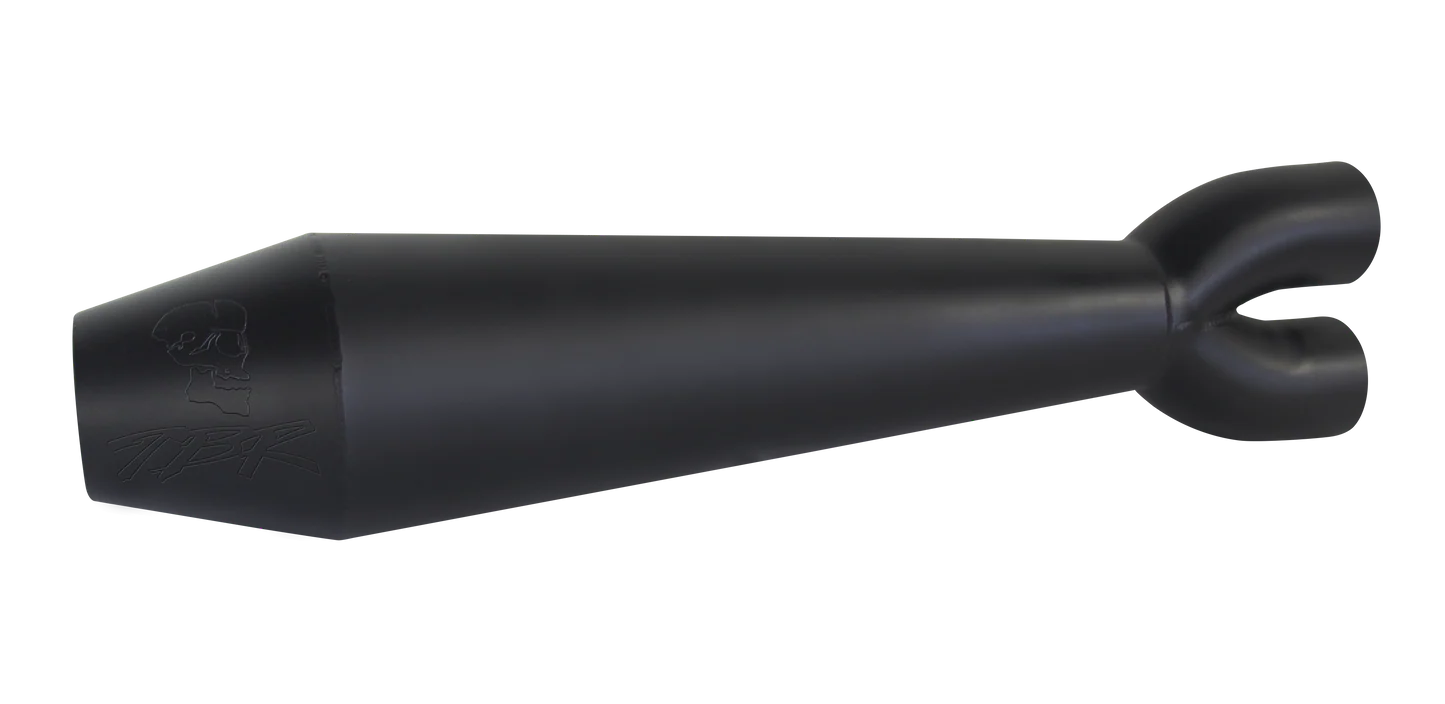 Harley-Davidson Dyna (2006-2017) Megaphone Gen II 2-1 - Ceramic Black